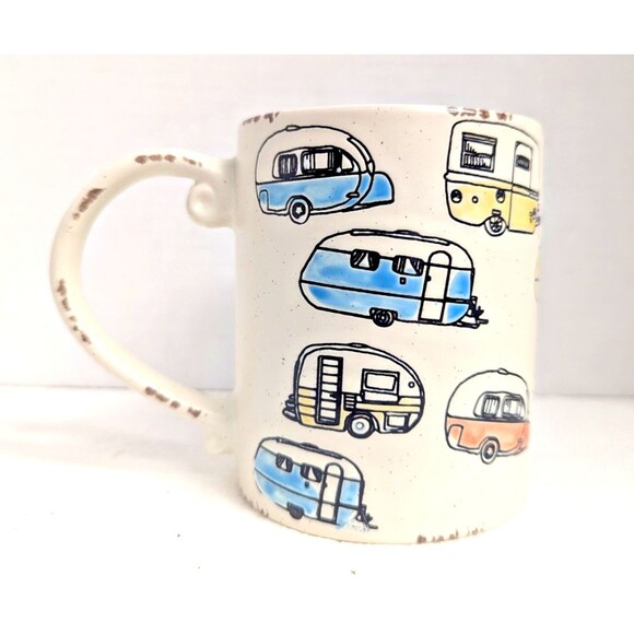 Spectrum Designz Enjoy the Journey Coffee Mug STea Cup Camper Design Ceramic NEW - Picture 1 of 6